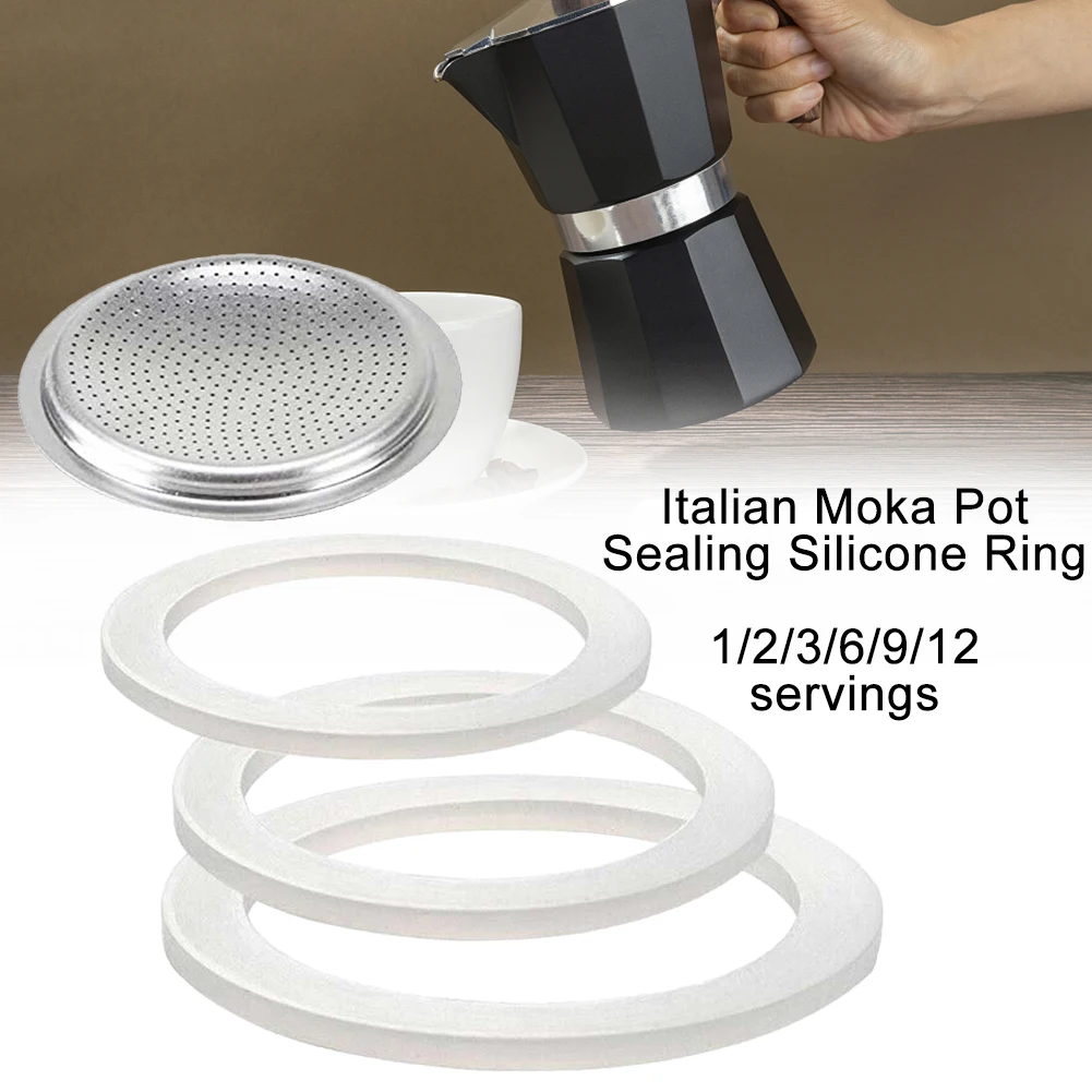 Coffee Equipment Tools - 1 set hittebestendig siliconen rubberen pakking