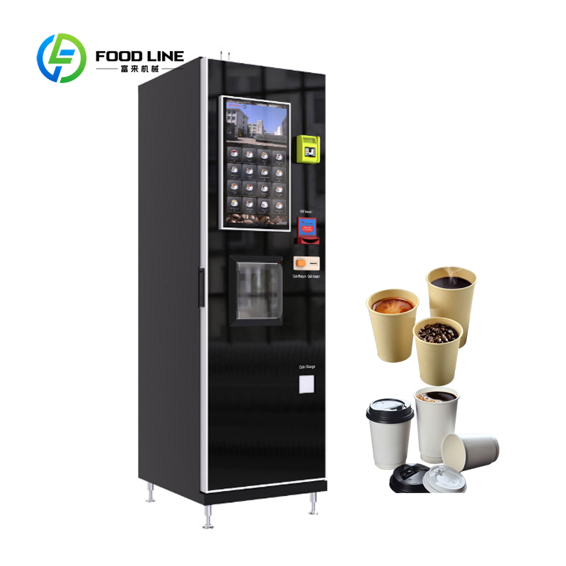 Coffee Equipment Service - Zelfbedieningskoffie-automaat met touchscreen, warme en koude