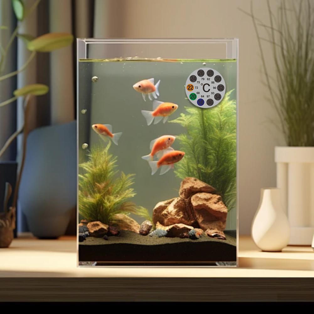 Temperature Strip Thermometer - Aquariumthermometer Sticker Aquarium Temperatuurmeting Temperatuurstrip Temperatuurlijm