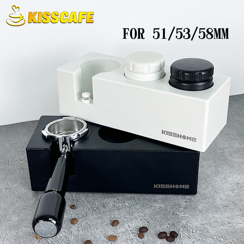 Espresso Tamper Set - Koffie Tamper Mat Stand Portafilter Houder