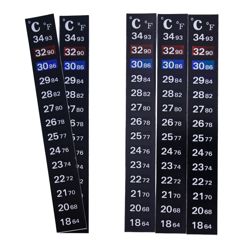Temperature Strip Thermometer - 1/2/3/5 stks/partij Kleurveranderende Thermometerstrip Draagbare Stick-on