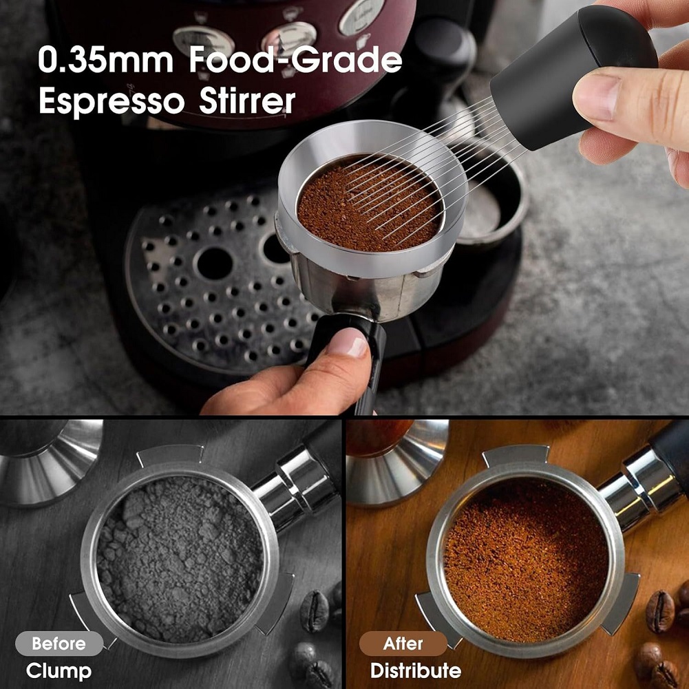 Espresso Tamper Set 51mm, incl - Espresso Tamper Set recensie en prijs