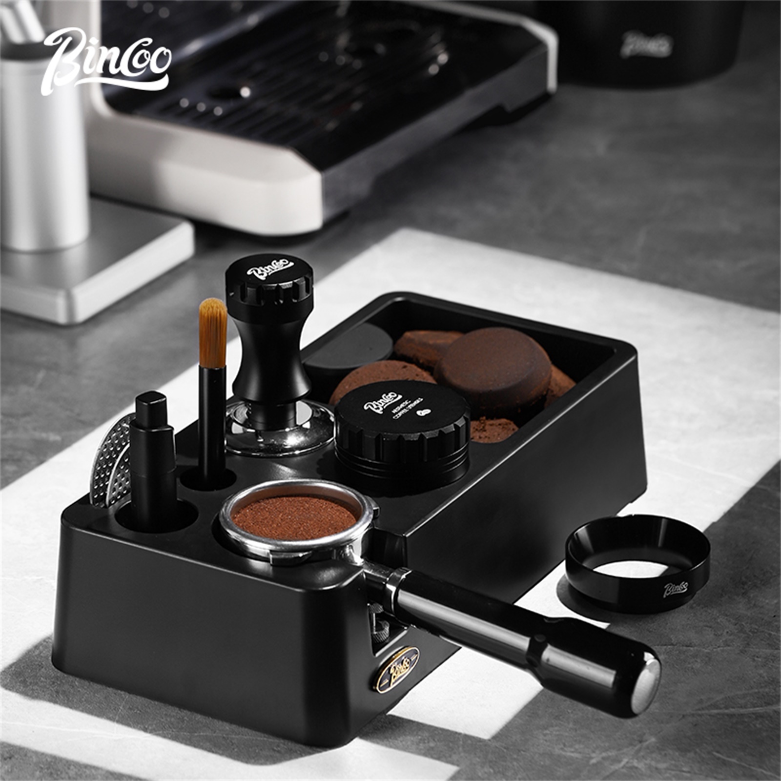 Bincoo Koffie Distributeur 51/ - Espresso Tamper Set recensie en prijs