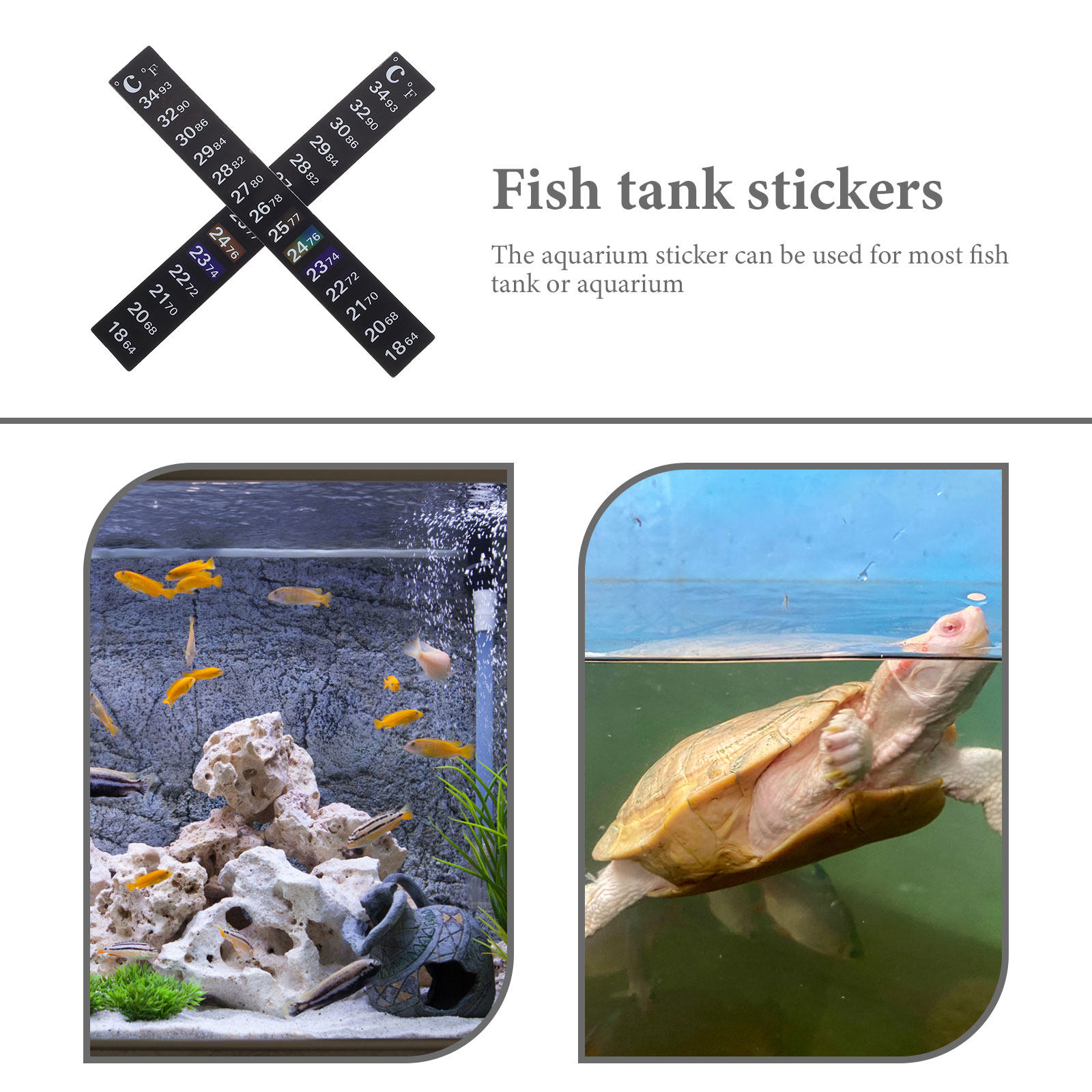 2 stuks aquariumthermometer st - Temperature Strip Thermometer recensie en prijs