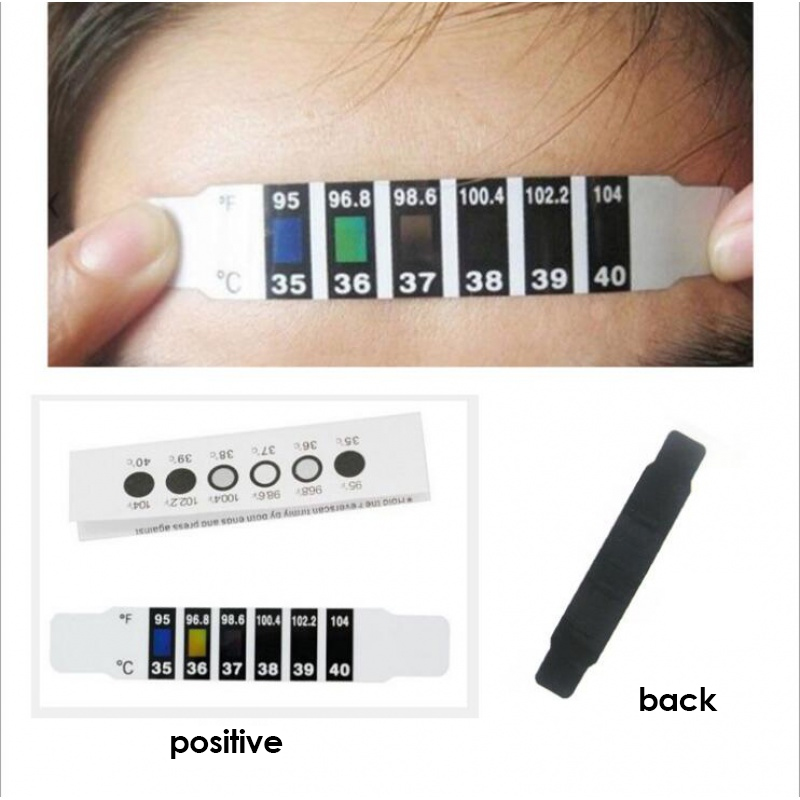 5 stks Kind Voorhoofd Temperat - Temperature Strip Thermometer recensie en prijs
