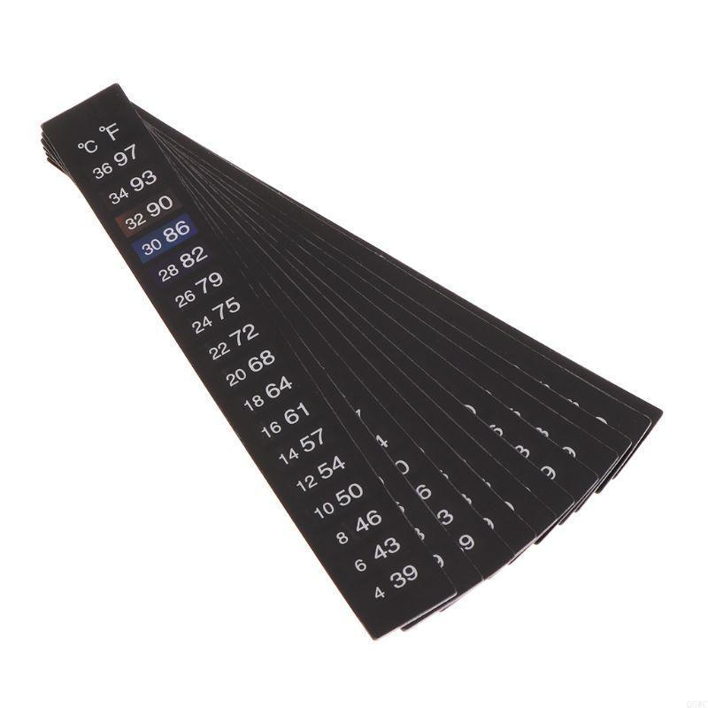 10 Pack Aquarium Thermometer S - Temperature Strip Thermometer recensie en prijs