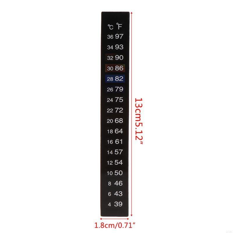 10 Pack Aquarium Thermometer S - Temperature Strip Thermometer recensie en prijs