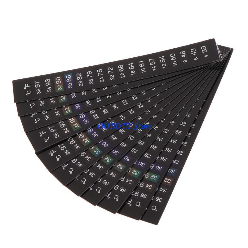 367A 10 PCS Betta Sticker Ther - Temperature Strip Thermometer recensie en prijs
