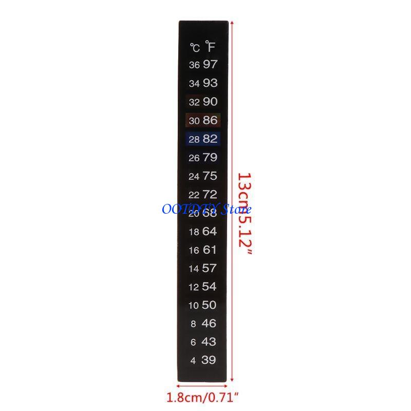 367A 10 PCS Betta Sticker Ther - Temperature Strip Thermometer recensie en prijs