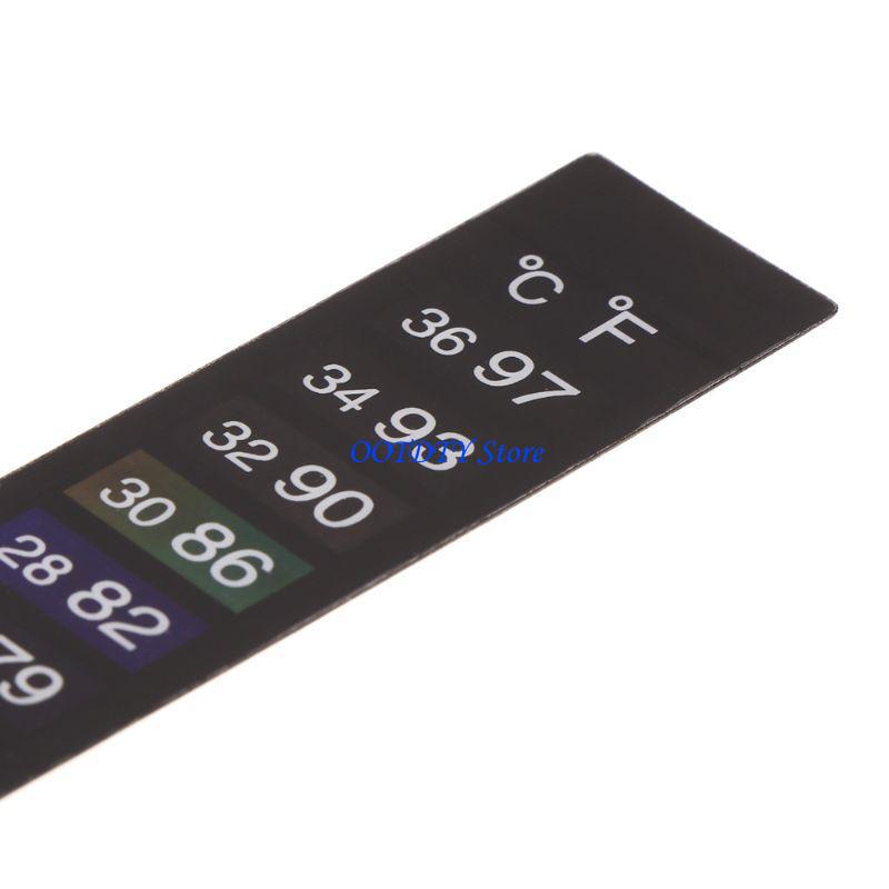 367A 10 PCS Betta Sticker Ther - Temperature Strip Thermometer recensie en prijs