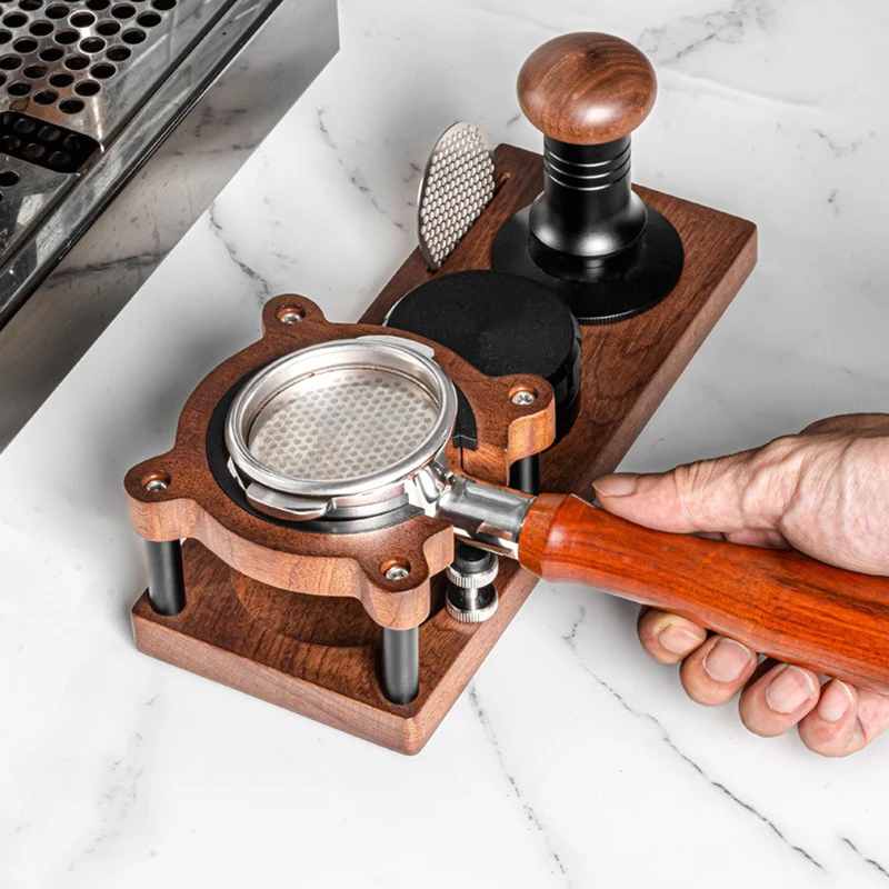51/53/58mm Koffie Tamper Houte - Espresso Tamper Set recensie en prijs