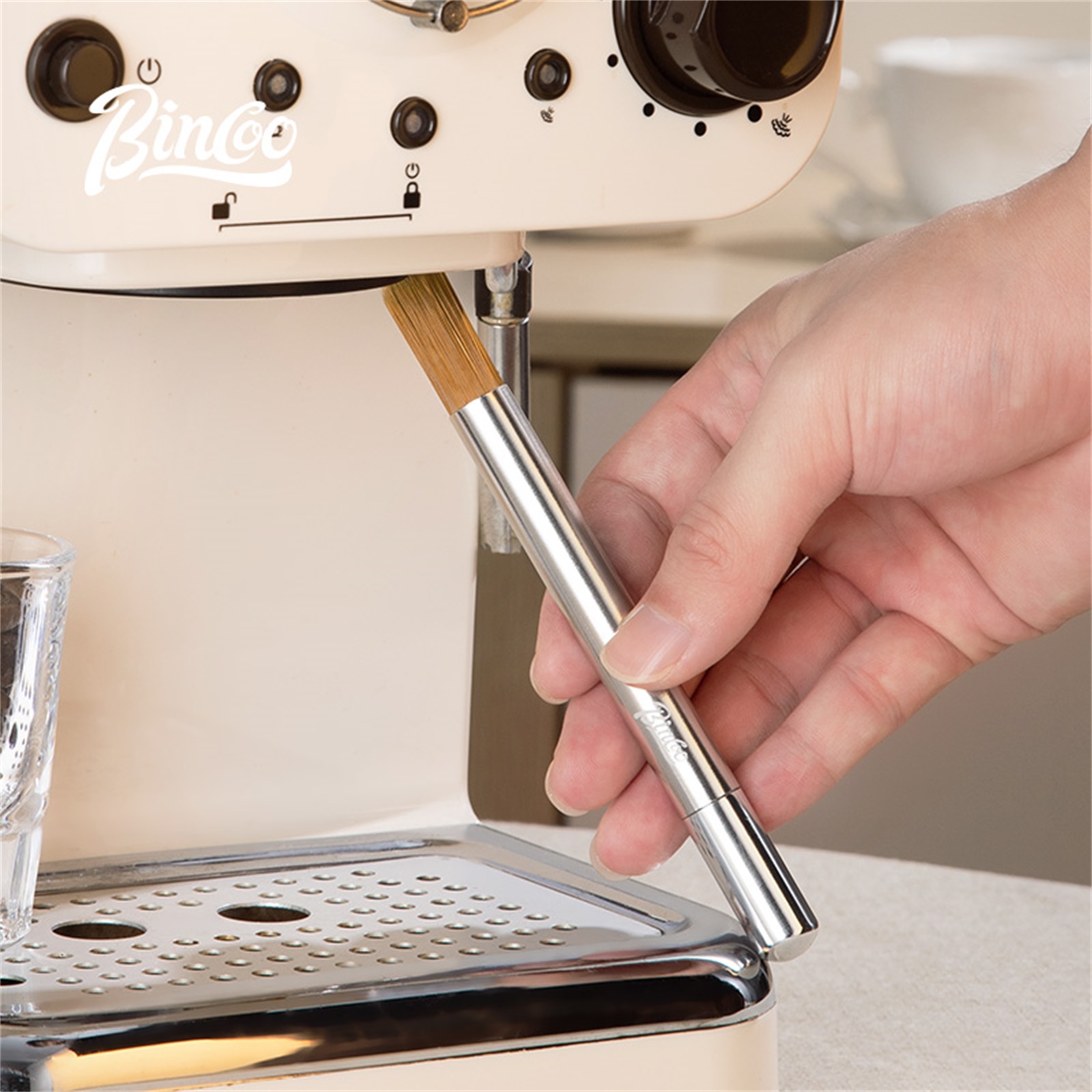 Bincoo koffieborstel, molen en - Coffee Equipment Cleaning Powder recensie en prijs