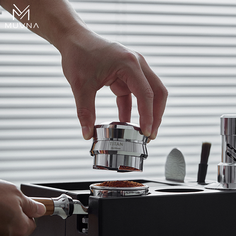 MUVNA TITAN Koffiedistributeur - Espresso Tamper Set recensie en prijs
