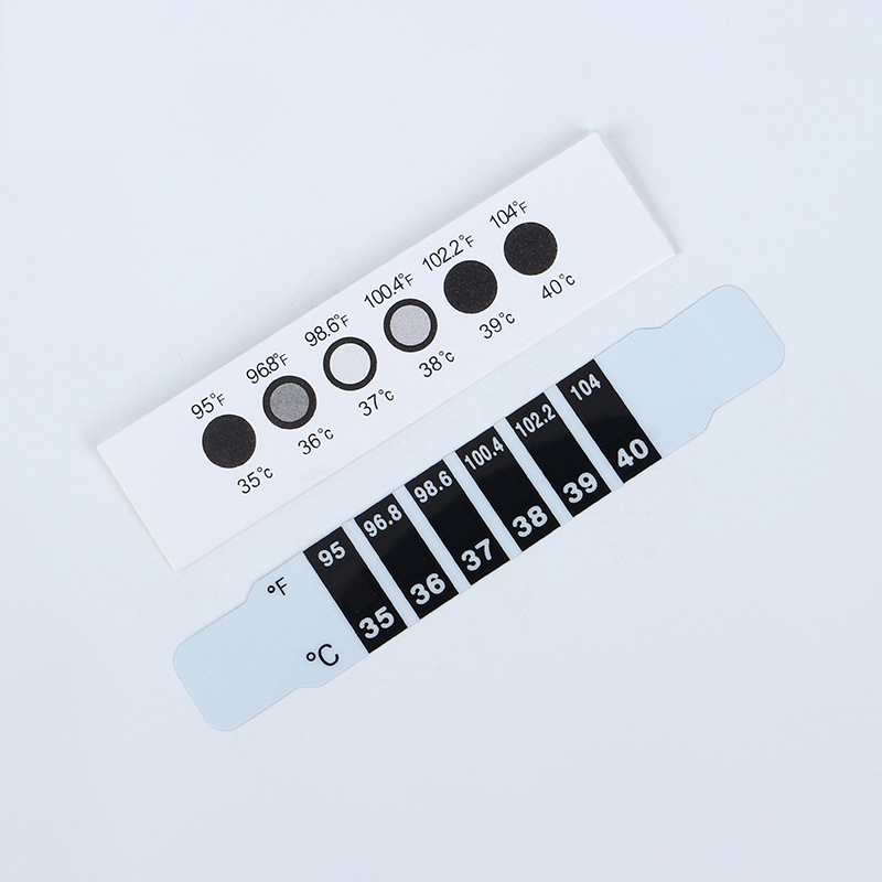10 stuks Voorhoofd Hoofd Strip - Temperature Strip Thermometer recensie en prijs