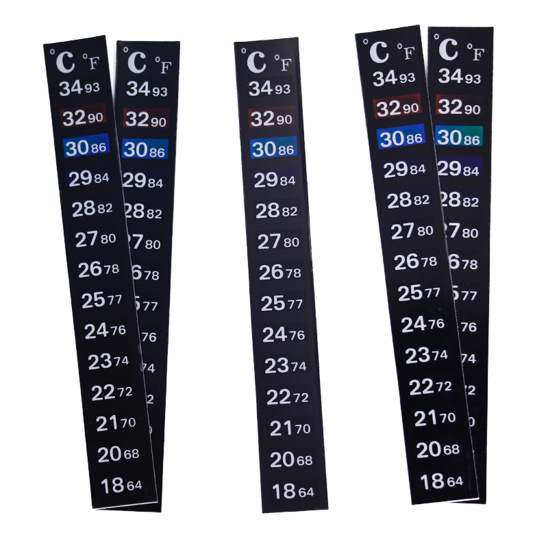 1/2/3/5 stks/partij Kleurveran - Temperature Strip Thermometer recensie en prijs