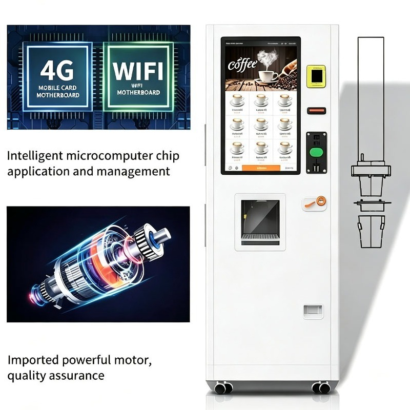 Zelfbedieningskoffiemachine, v - Coffee Equipment Service recensie en prijs