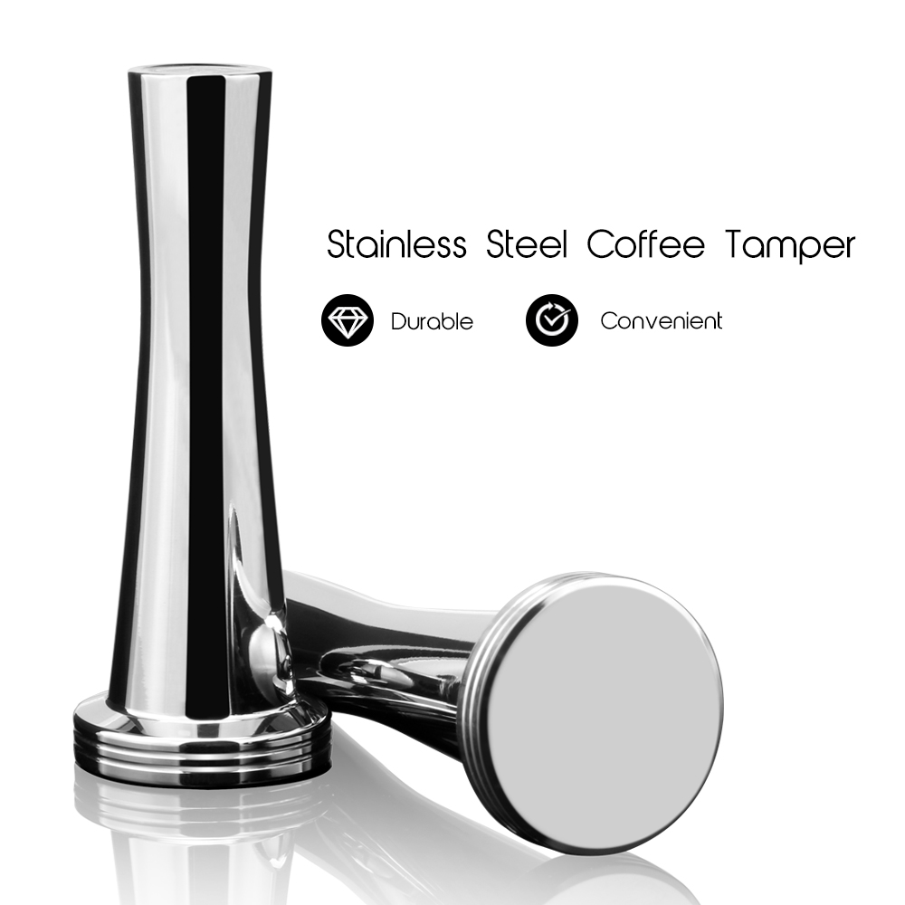 30 mm massief roestvrij staal  - Espresso Tamper Set recensie en prijs