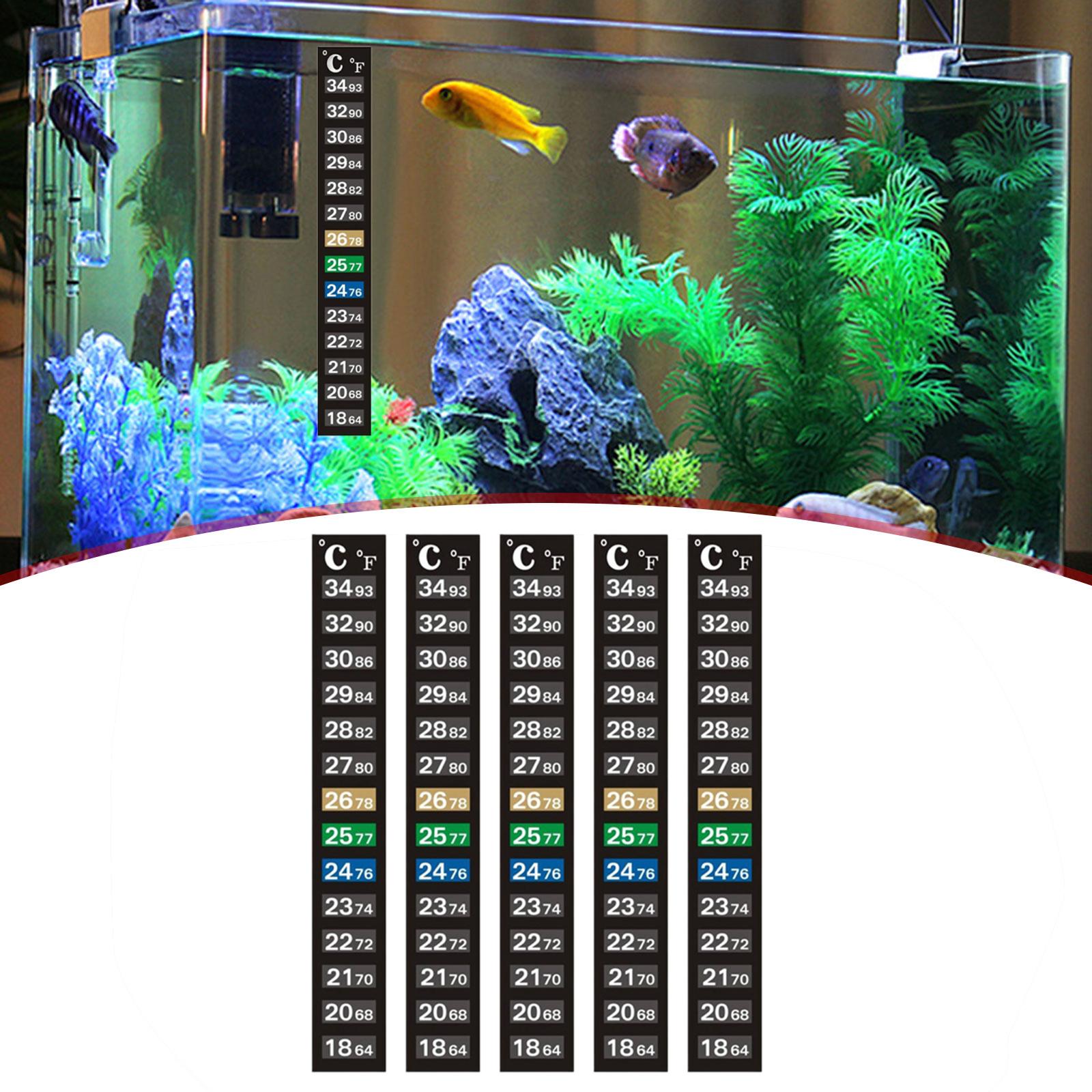 Aquariumthermometerstrip Tempe - Temperature Strip Thermometer recensie en prijs