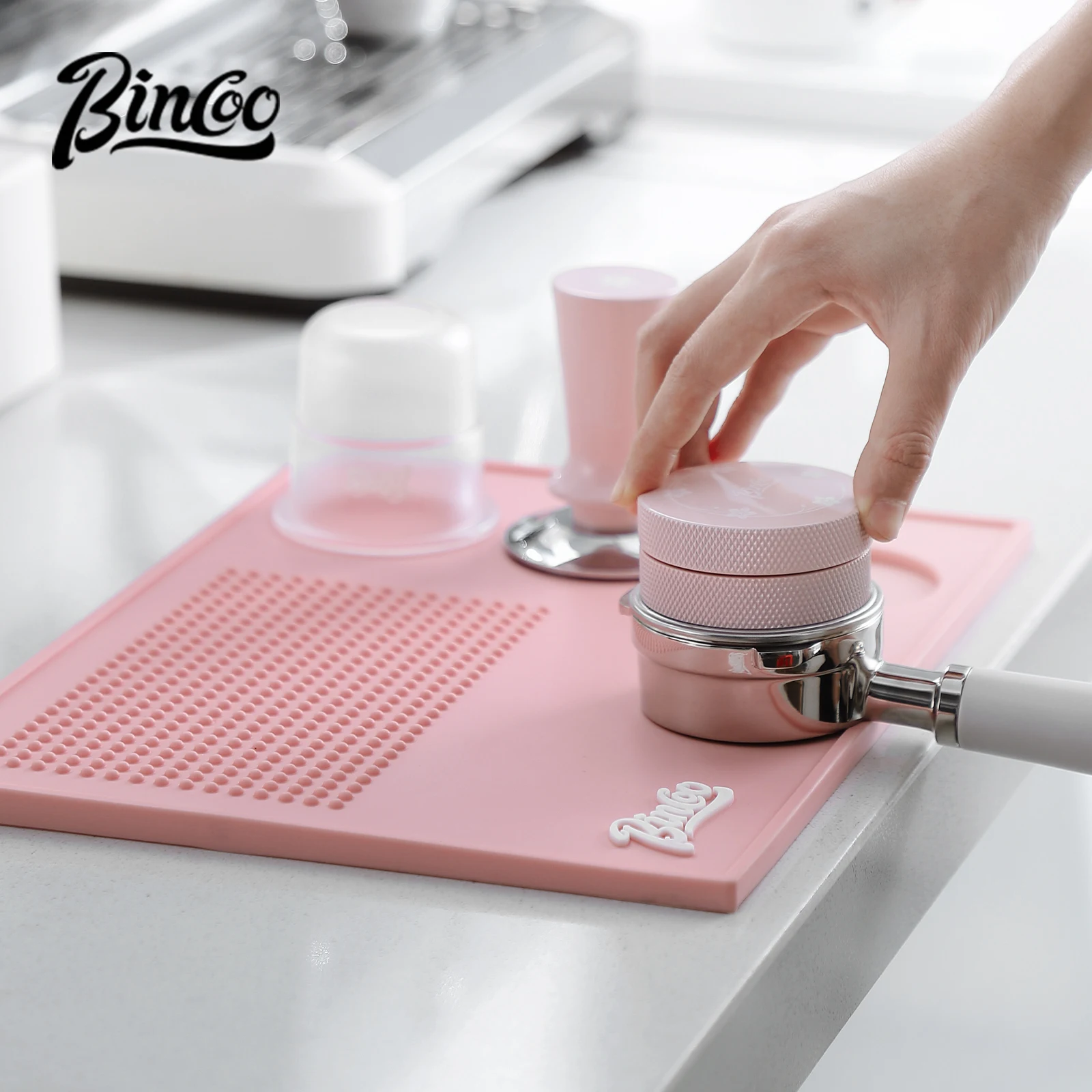 Bincoo Roze Espresso 51mm-58mm - Espresso Tamper Set recensie en prijs